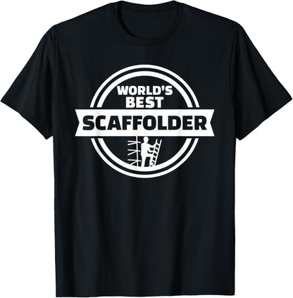 World Best Scaffolder T-Shirt Textilien 19.99 € WORKSWEAR.DE