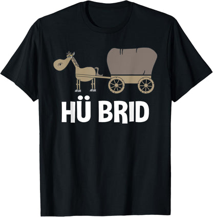 Hü Brid - Lustiges Hybrid Auto / Pferd T-Shirt Textilien 18.79 € WORKSWEAR.DE