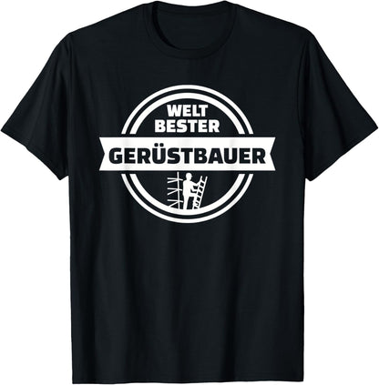 Weltbester Gerüstbauer Herren T-Shirt Textilien 19.99 € WORKSWEAR.DE