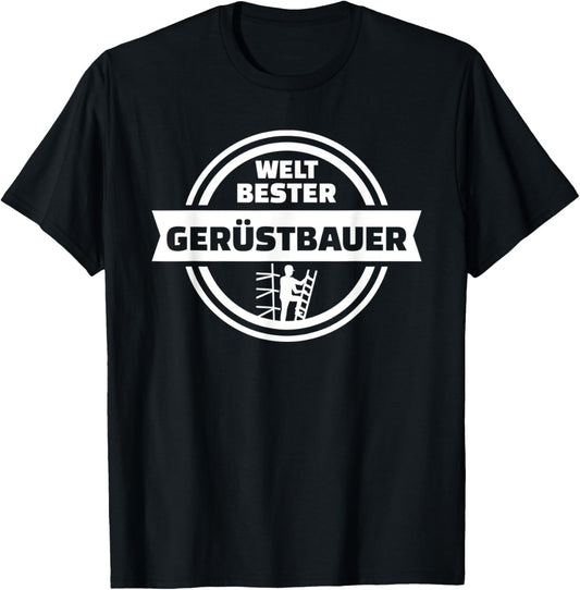 Weltbester Gerüstbauer Herren T-Shirt Textilien 19.99 € WORKSWEAR.DE