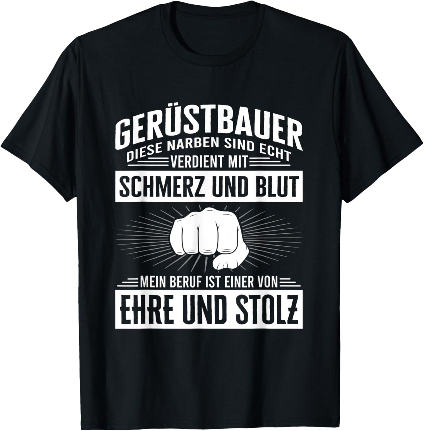Gerüstbauer Ehre Und Stolz Gerüstbau Bauarbeiter T-Shirt Textilien 19.99 € WORKSWEAR.DE