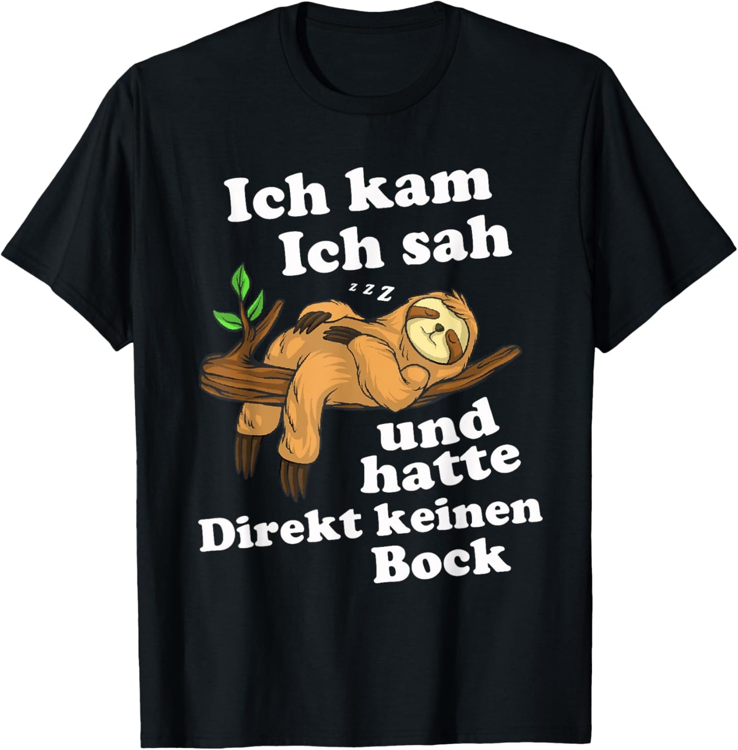 Faultier Geschenk Sloth Büro Arbeitskollege Langschläfer T-Shirt Textilien 19.99 € WORKSWEAR.DE
