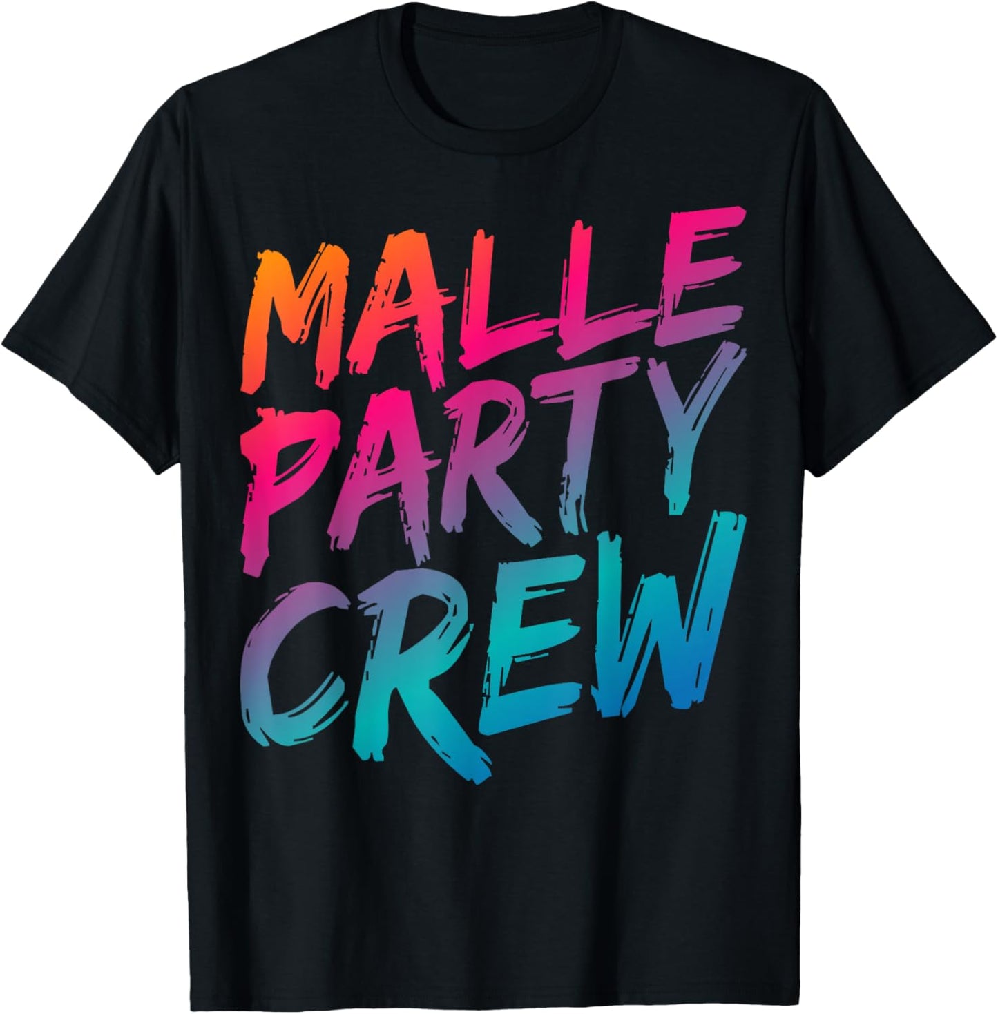 Malle Party Crew Gruppen Motiv Mallorca Party Urlaub T-Shirt Textilien 17.99 € WORKSWEAR.DE