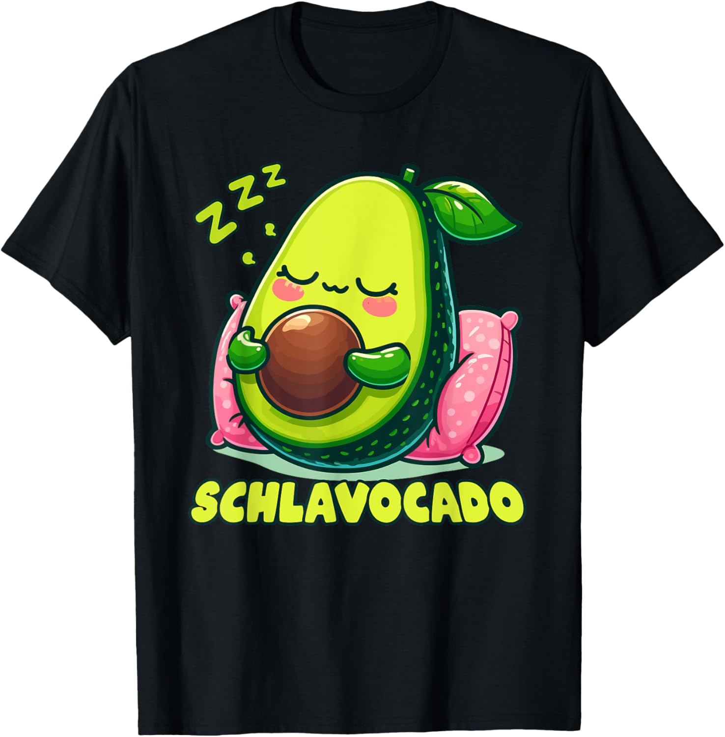 Offizielles Schlafshirt Avocado Schlavocado Schlafen Schlaf T-Shirt Textilien 16.95 € WORKSWEAR.DE