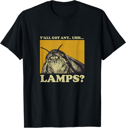 Motten Spruch Meme Moth Lamp T-Shirt Textilien 16.99 € WORKSWEAR.DE