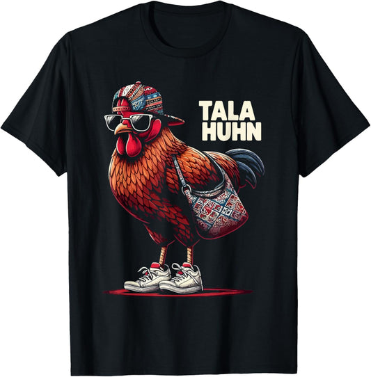 TALAHUHN Lustiger Spruch Meme Deutsch Rap Outfit Straße T-Shirt Textilien 15.99 € WORKSWEAR.DE