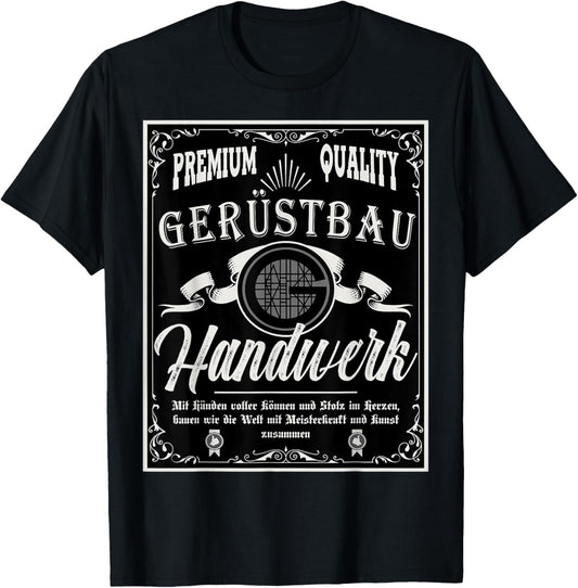 Gerüstbauer Handwerker Outfit und Zubehör T-Shirt Textilien 21.95 € WORKSWEAR.DE
