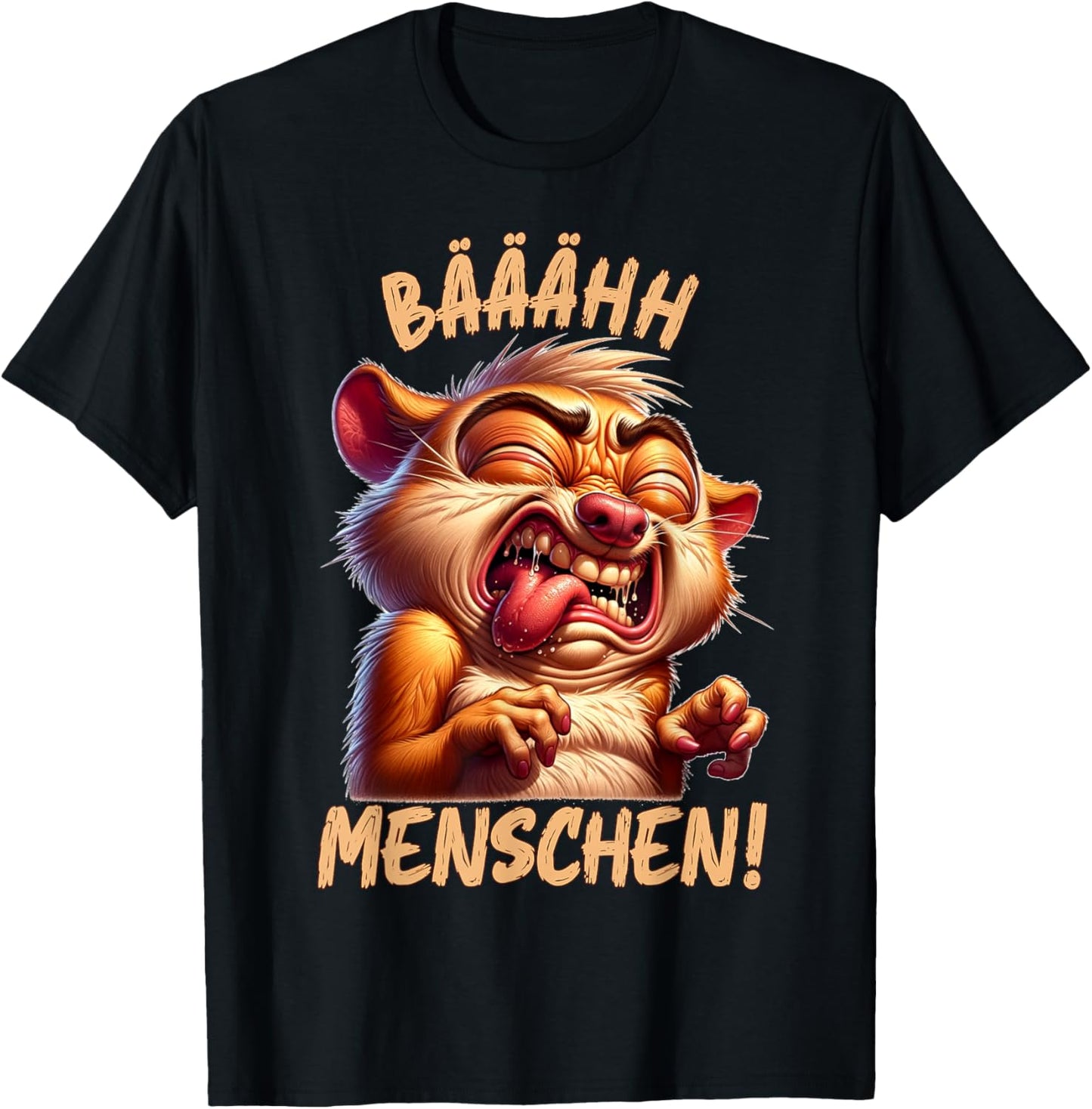 Bäääh Menschen Ich hasse Menschen T-Shirt