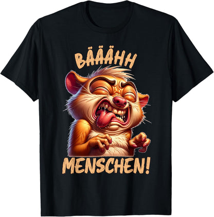 Bäääh Menschen Ich hasse Menschen T-Shirt