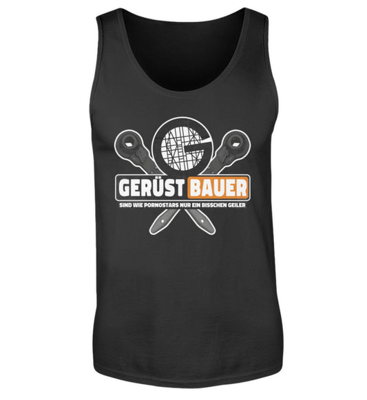 Gerüstbauer - Herren Tanktop, 24.95 €, Herren Tank-Top Farbe: Black,