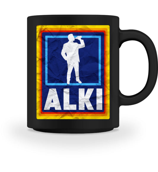 Witzige Kaffeetasse Alki 