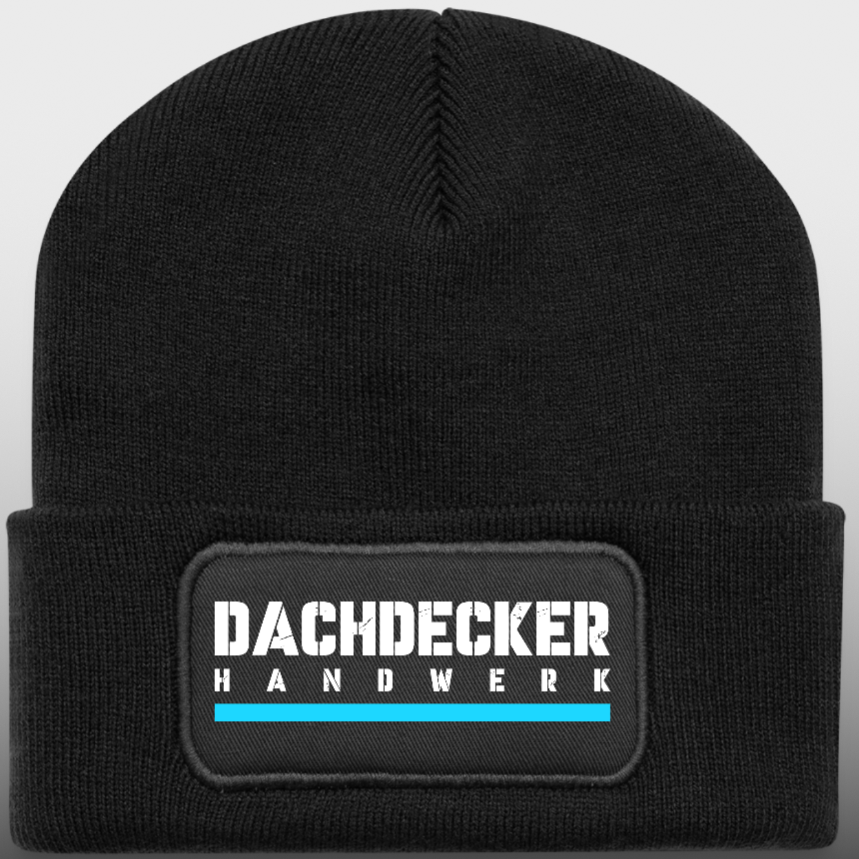 Dachdecker Handwerk Wintermütze bedruckt