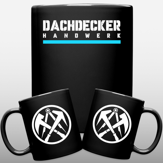 Dachdecker Handwerk Kaffee - Tasse bedruckt 