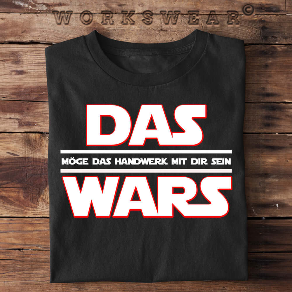 Witzige Herren T-Shirts, Das Wars - Herren Funshirt 20.00 € Farbe: Black WORKSWEAR.DE