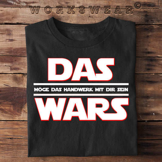 Witzige Herren T-Shirts, Das Wars - Herren Funshirt 20.00 € Farbe: Black WORKSWEAR.DE
