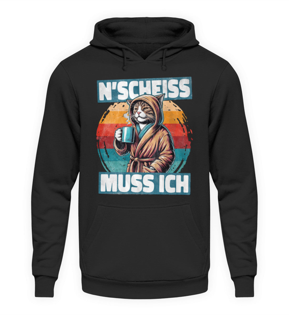 Lustiger Hoodie, einen Scheiß muss ich. Workswear.de