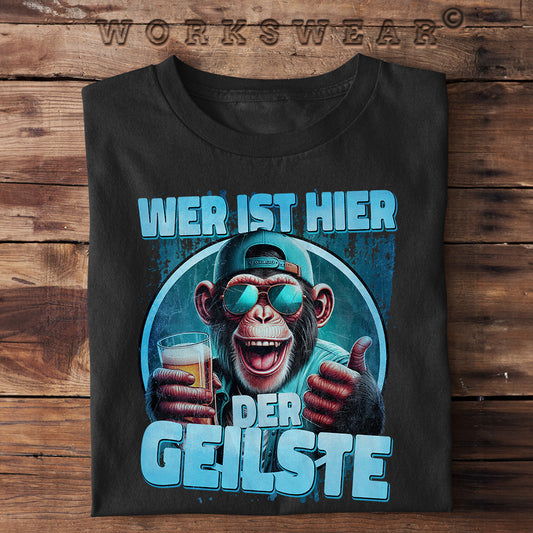 Coolen Herren Fun T-Shirt wer ist hier der geilste www.workswear.de