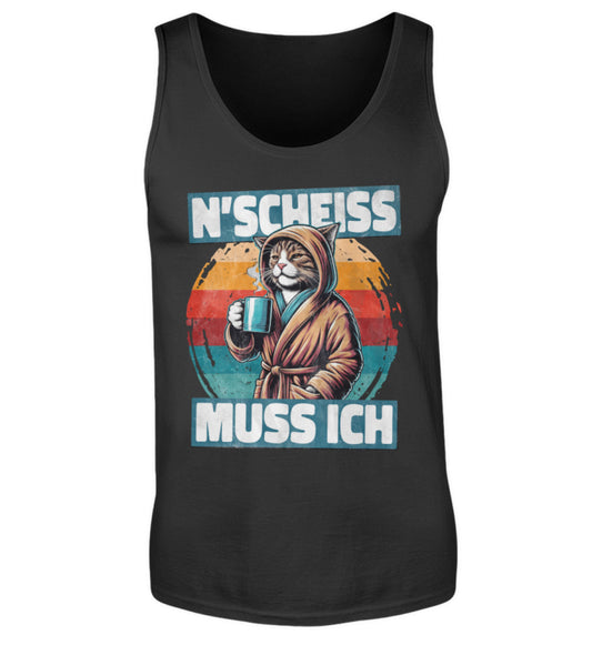 N' SCHEISS MUSS ICH II - Herren Tanktop, Herren Tank-Top Farbe: Black 24.95 €