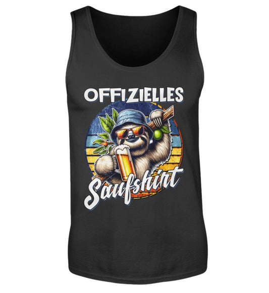 Offizielles Saufshirt - Herren Tanktop, Herren Tank-Top Farbe: Black 24.95 €