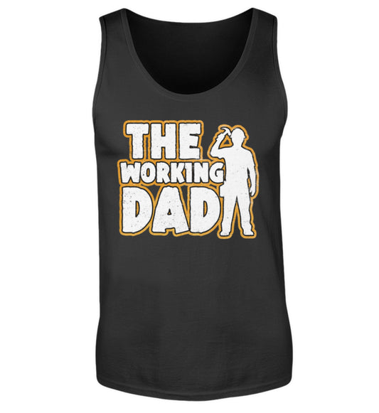 Lustigees Fun Tanktop für Herren The Working Dad