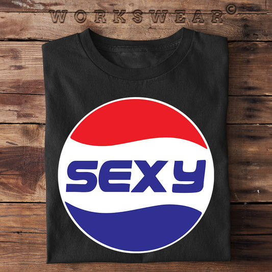 Witzige Herren T-Shirts, SEXY - Herren Funshirt 20.00 € Farbe: Black WORKSWEAR.DE