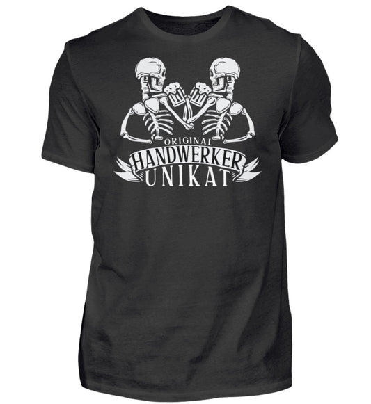 Original Handwerker Unikat - Handwerker T-Shirt schwarz