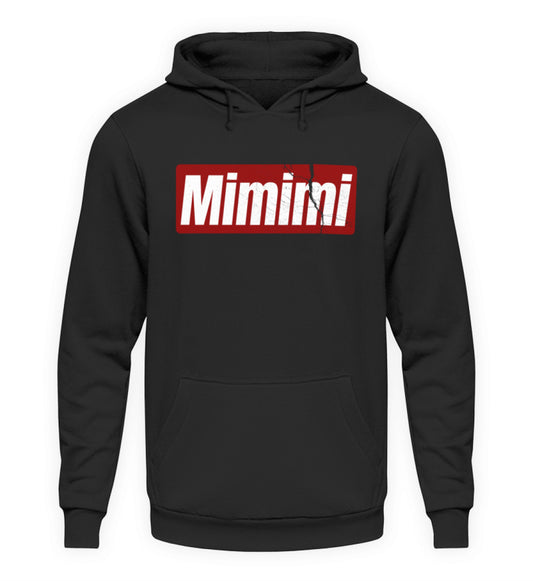 Coole Hoodies, MIMIMI - Fun Hoodie, 40.00 €, Unisex Hoodie, Farbe: Deep Black, WORKSWEAR.DE