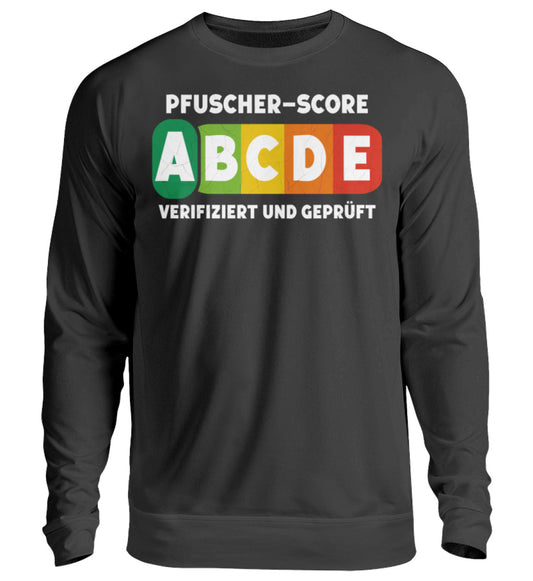 Fun Pullover Pfuscher Score schwarz