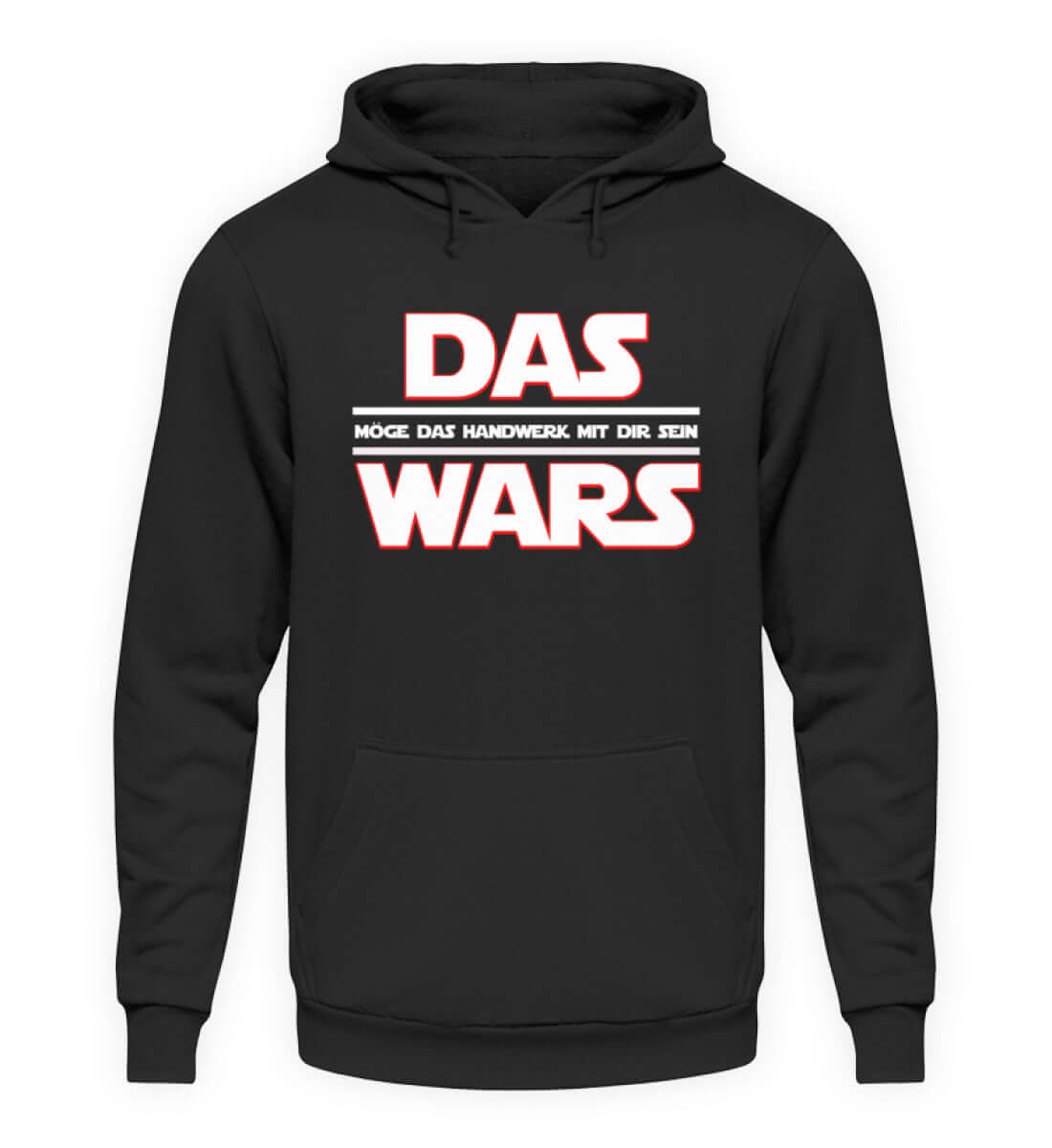 Coole Hoodies, Das Wars - Hoodie, 40.00 €, Unisex Hoodie, Farbe: Deep Black, WORKSWEAR.DE