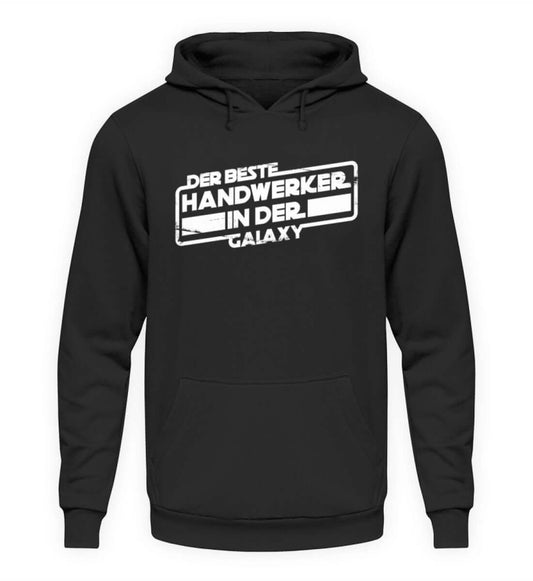 Coole Hoodies, Der beste Handwerker II - Hoodie, 40.00 €, Unisex Hoodie, Farbe: Deep Black, WORKSWEAR.DE