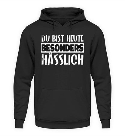 Coole Hoodies, Besonders Hässlich - Hoodie, 40.00 €, Unisex Hoodie, Farbe: Deep Black, WORKSWEAR.DE