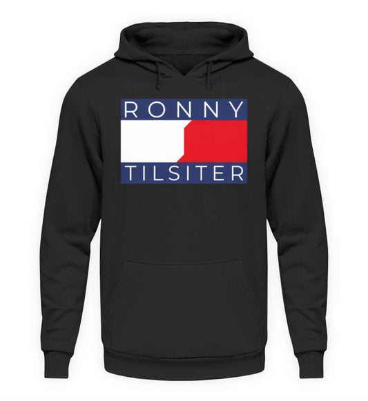 Coole Hoodies, RONNY TILSITER - Hoodie, 40.00 €, Unisex Hoodie, Farbe: Deep Black, WORKSWEAR.DE