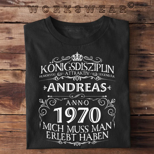 Witziges humorvolles Geburtstags-Shirt zum Personalisieren