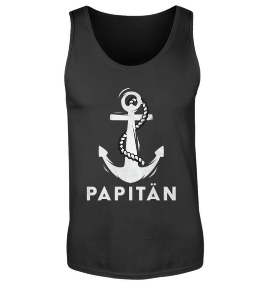 Lustige Herren Tanktop Papitaen nur hier bei workswear.de