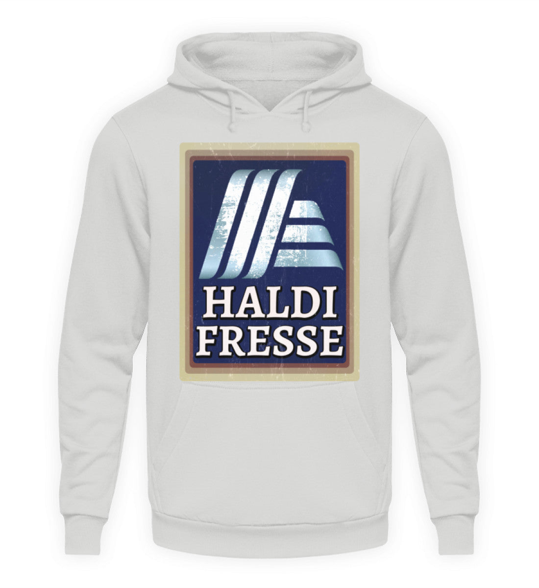 Coole Hoodies, Haldi Fresse - Fun Hoodie, 40.00 €, Unisex Hoodie, Farbe: Sport Grey, WORKSWEAR.DE