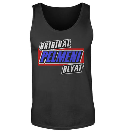 Original Pelmeni Blyat Tanktop - Schwarz, der Sommer kann kommen.