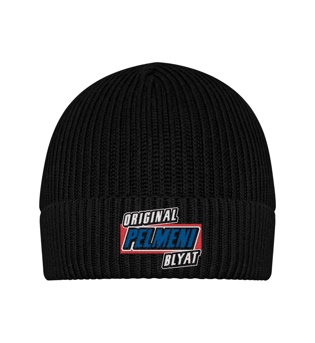 Original Pelmeni Blyat Wintermütze mit Stick ideal für die Wintertage