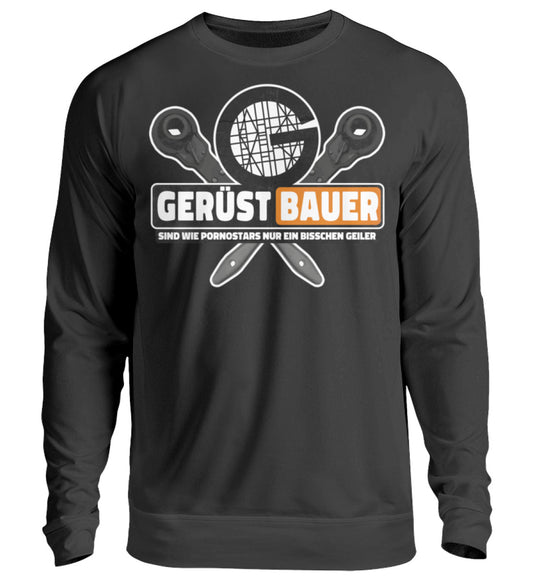 Gerüstbauer - Pullover, 39.95 €, Unisex Sweatshirt Farbe: Jet Black,