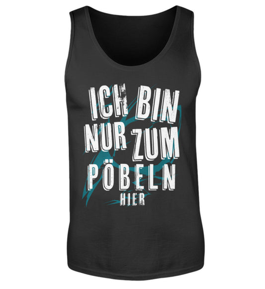 PÖBELN - Herren Tanktop, Herren Tank-Top Farbe: Black 22.95 €