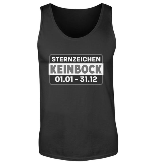 Lustiger Tanktop Sternzeichen Keinbock