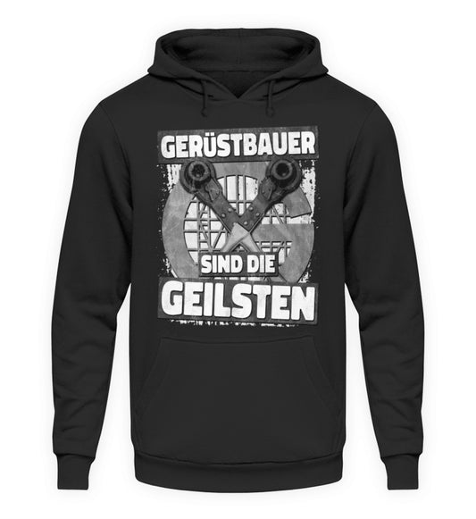 Gerüstbauer sind die geilsten - Hoodie, 44.95 €, Unisex Hoodie Farbe: Deep Black,