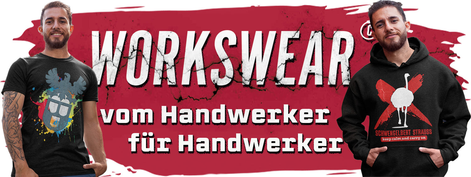 Fun & Handwerker T-Shirts, coole Herren Hoodies mit lustigen Sprüchen www.workswear.de