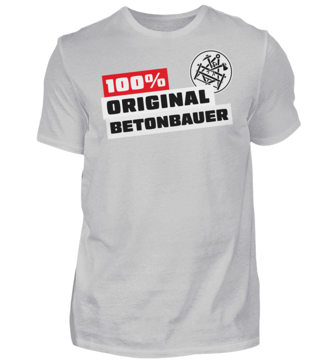 100 % Betonbauer - Handwerker T-Shirt - Handwerkerfashion