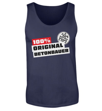 100 % Betonbauer - Handwerker Tanktop - Handwerkerfashion