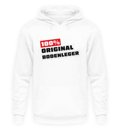 100 % Bodenleger - Handwerker Hoodie - Handwerkerfashion