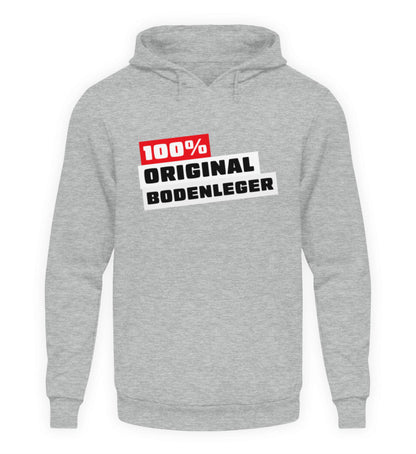 100 % Bodenleger - Handwerker Hoodie - Handwerkerfashion