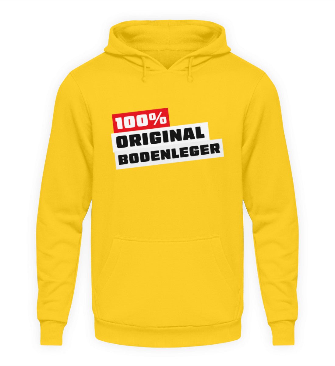 100 % Bodenleger - Handwerker Hoodie - Handwerkerfashion