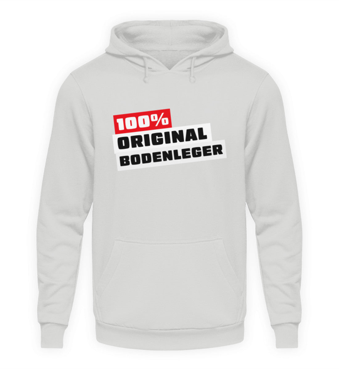 100 % Bodenleger - Handwerker Hoodie - Handwerkerfashion