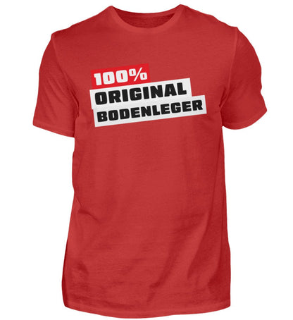 100 % Bodenleger - Handwerker T-Shirt - Handwerkerfashion