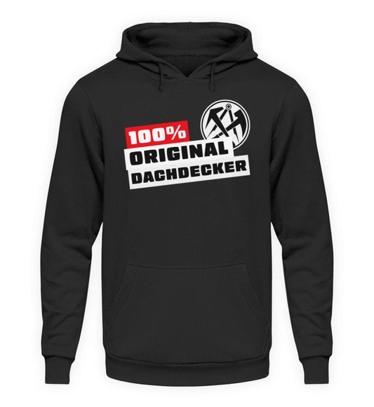 100 % Dachdecker - Handwerker Hoodie - Handwerkerfashion